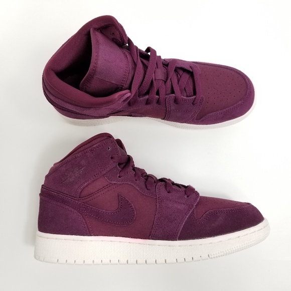 jordan 1 mid bordeaux